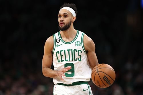 Derrick White of the Boston Celtics