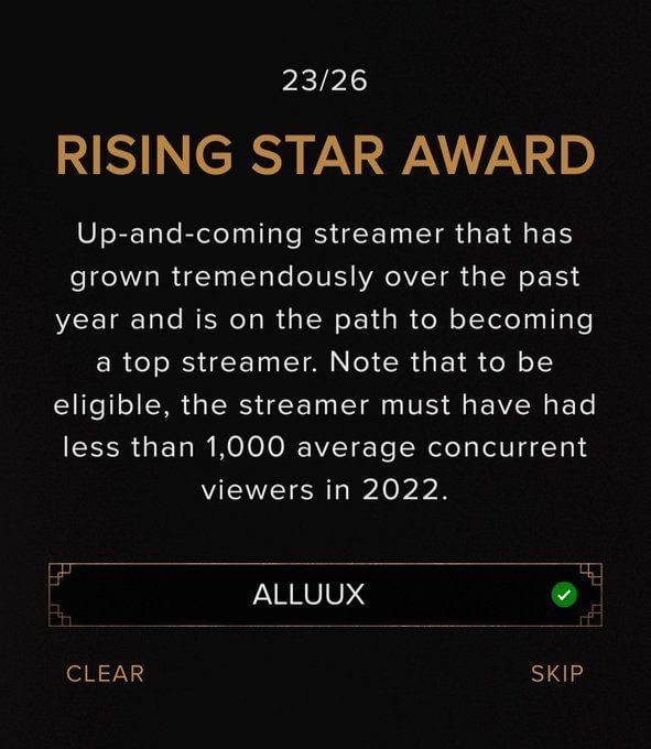 Streamer Awards 2023 Nominations, categories, livestream date, and