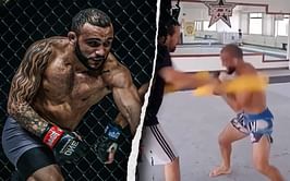 WATCH: John Lineker gets his ‘Hands of Stone’ ready for his rematch against Fabricio Andrade at ONE Fight Night 7