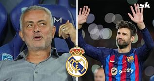 Barcelona legend Gerard Pique reveals how his relationship with Real Madrid legend changed after Jose Mourinho's arrival at Santiago Bernabeu