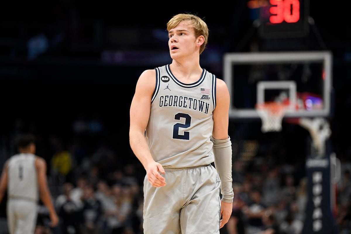McClung during his time with the Georgetown Hoyas