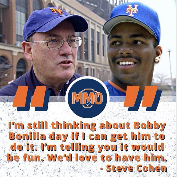 NBC Sports on X: After paying Bobby Bonilla another $1.19 million, Mets  owner Steven Cohen had some fun on Twitter. 😂 Bonilla, who last played for  the Mets in 1999, is on