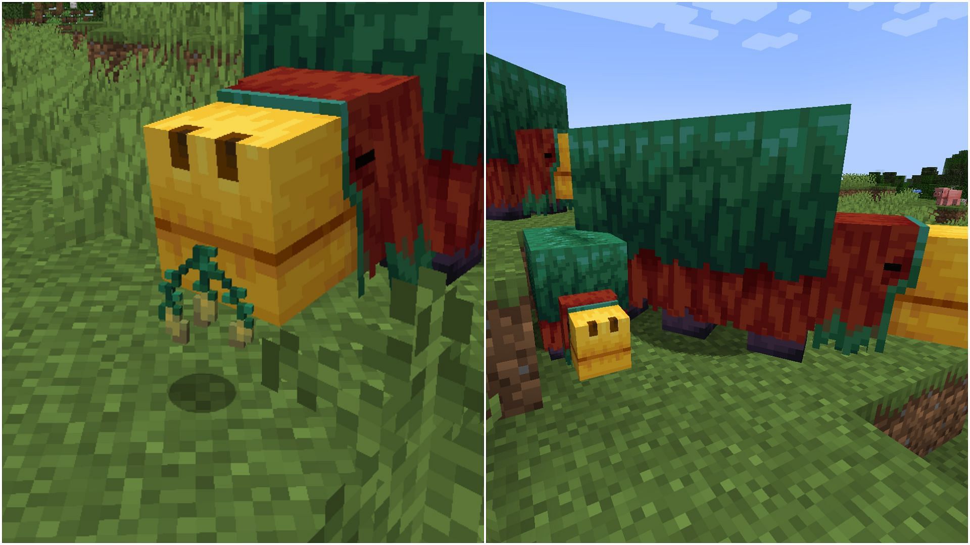 Sniffers can also breed in Minecraft 1.20 (Image via Sportskeeda)