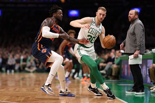 New York Knicks v Boston Celtics