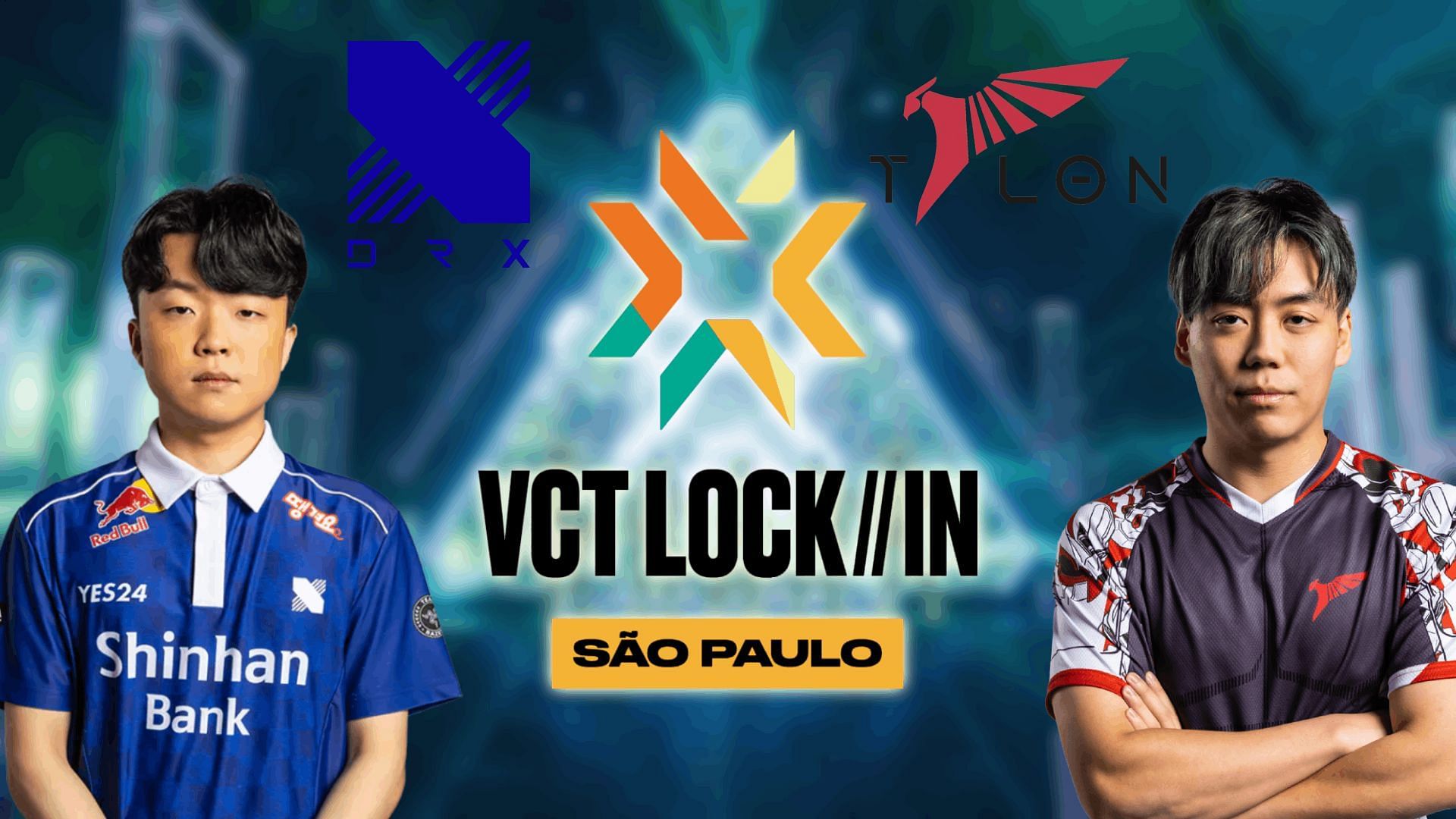 DRX vs Talon at VCT LOCK//IN 2023 (Image via Sportskeeda)