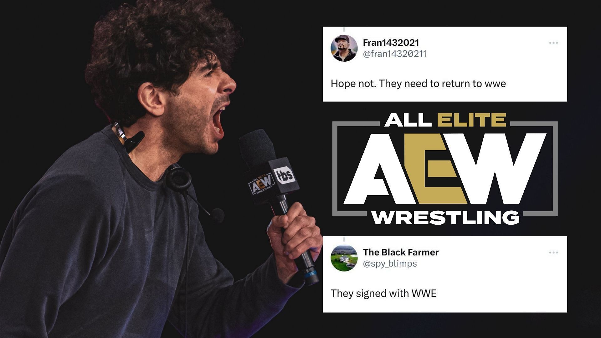 Twitter has reacted to the possibility of a top team returning to AEW