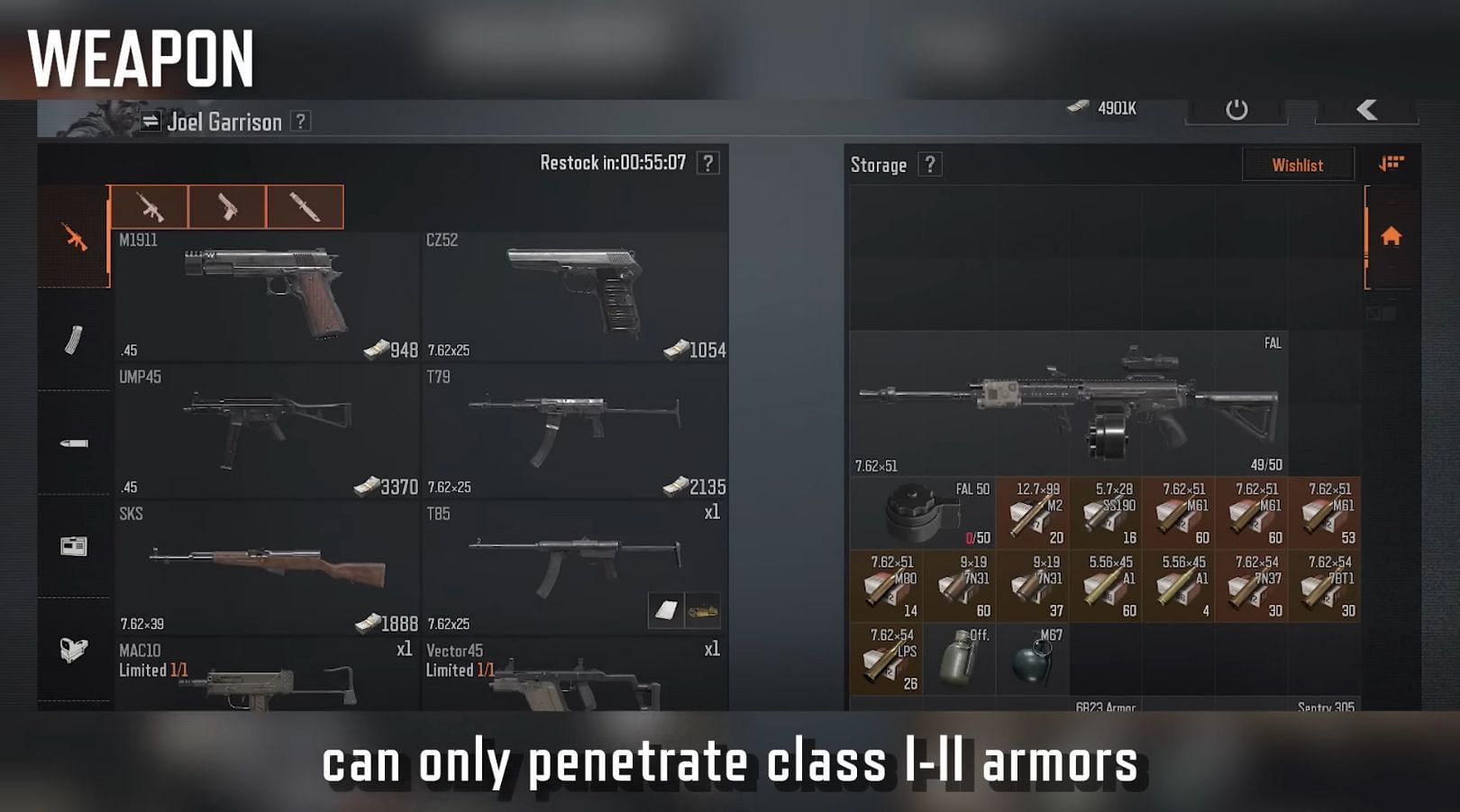 Arena Breakout boasts many unique weapons (Image via YouTube/Arena Breakout )