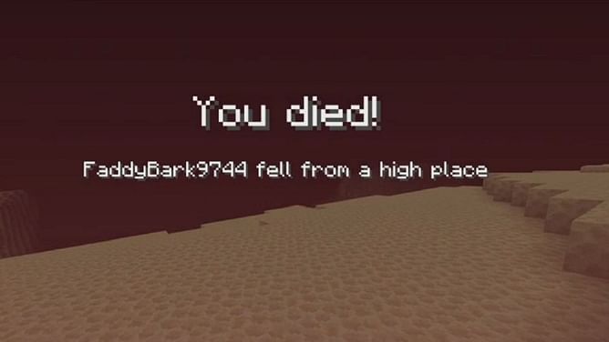 Minecraft player meets hilarious death despite nailing MLG trick