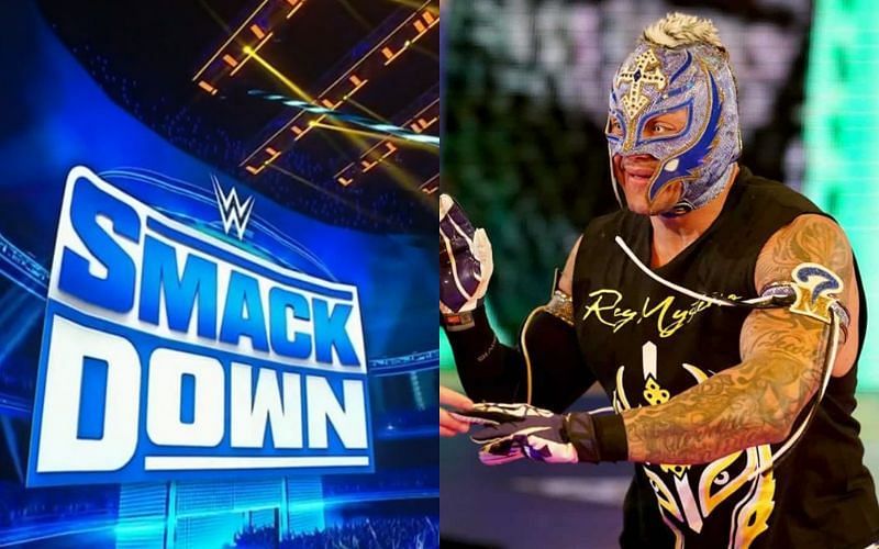 WWE Supertars Rey Mysterio and Santos Escobar exchanged masks on SmackDown