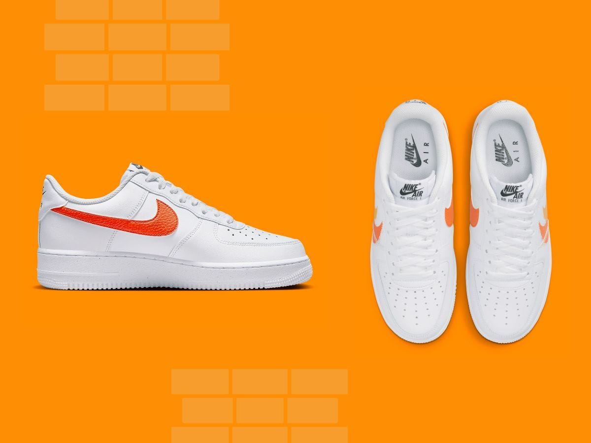 Nike Air Force 1 Low Double Swoosh "Citrustoned" sneakers Everything