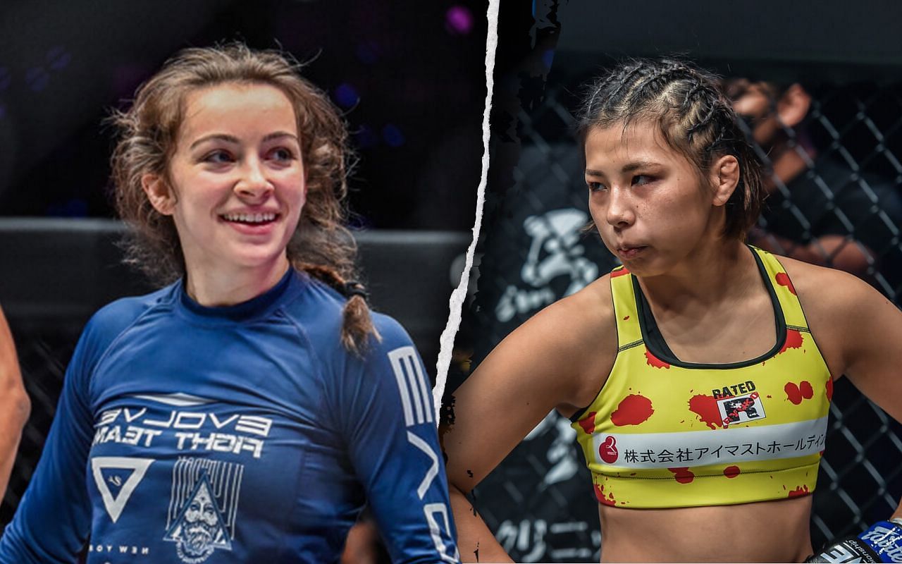 [Photo Credit: ONE Championship] Danielle Kelly, Ayaka Miura