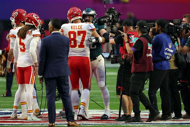 Travis and Jason Kelce break down in tears talking about their parents post Super Bowl LVII