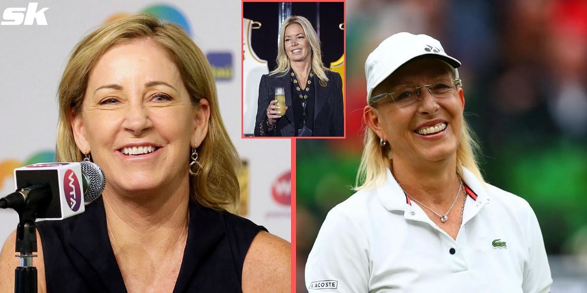 Jeannie Buss claimed that Martina Navratilova helped Chris Evert become who she was