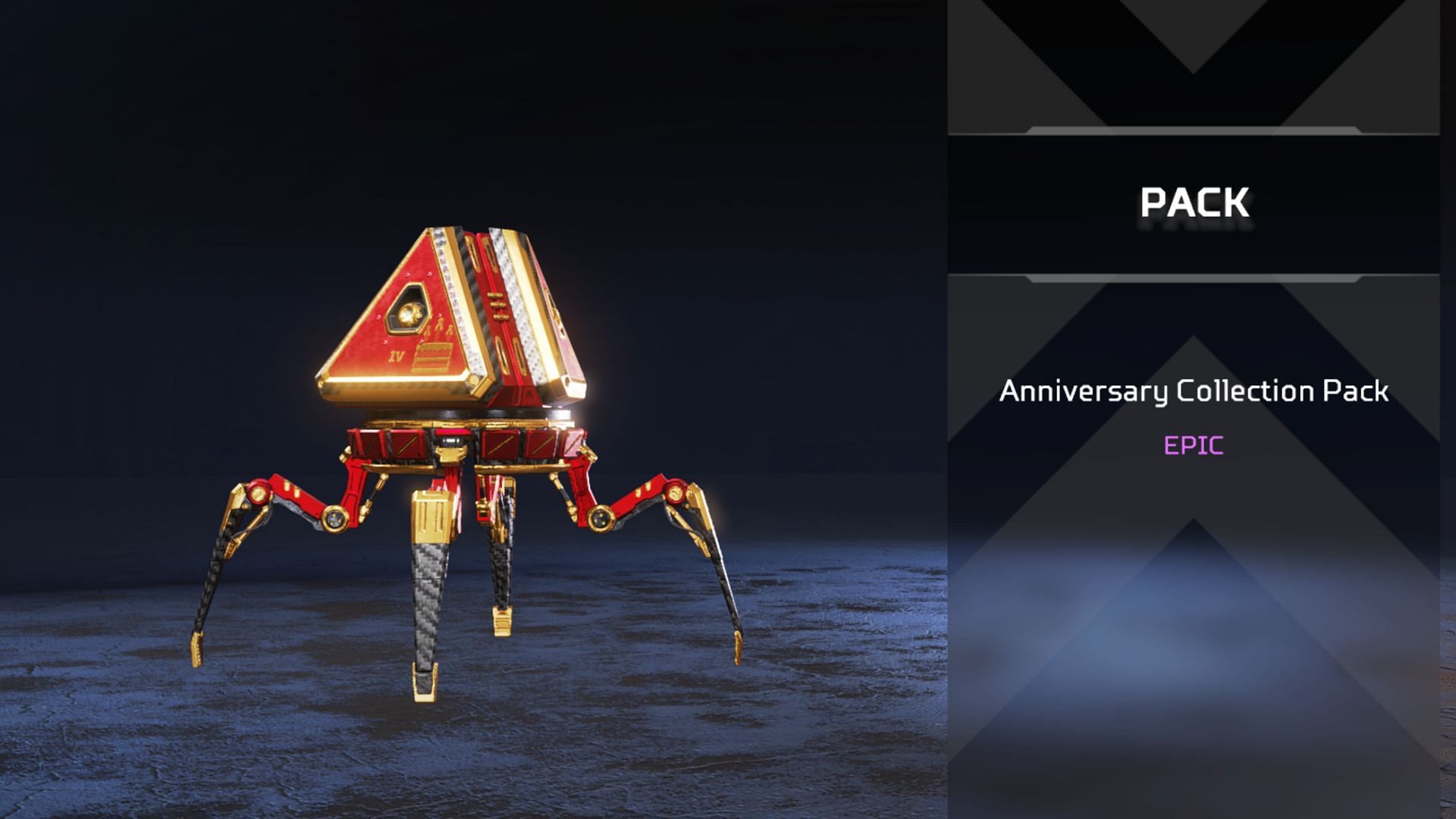 The Anniversary Collection Pack final reward in Apex Legends(Image via EA)