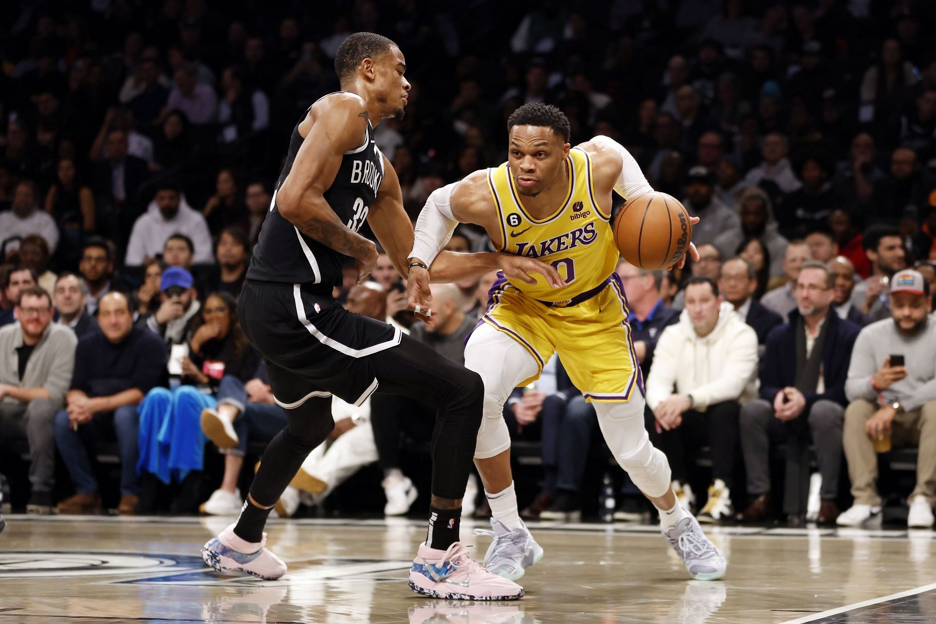 Los Angeles Lakers v Brooklyn Nets