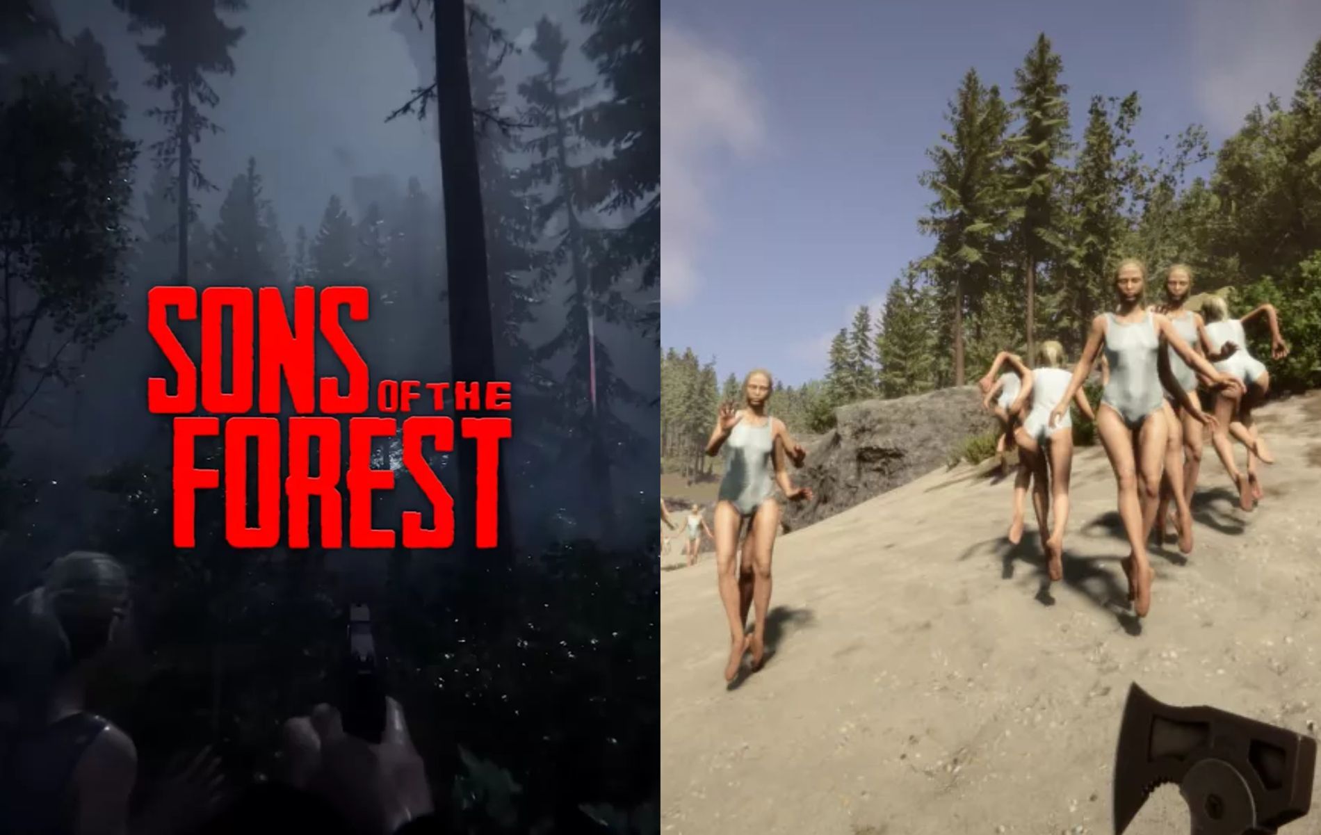 sons of the forest on ps5 mutants｜TikTok Search