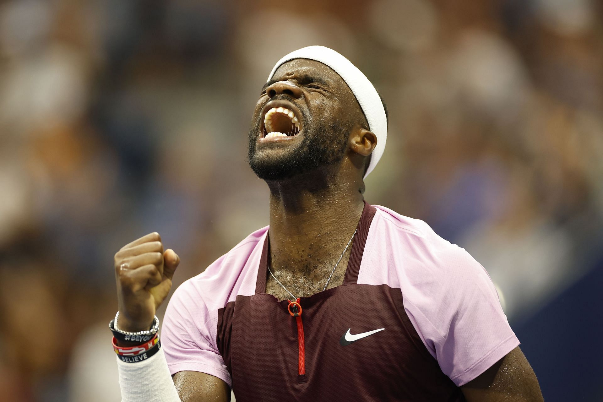 Frances Tiafoe at the 2022 US Open