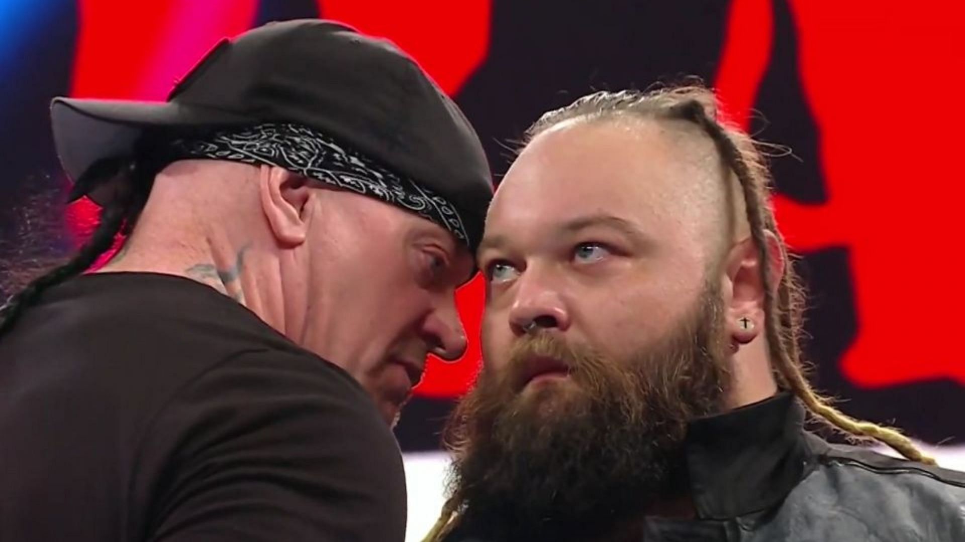 WWE Hall of Famer The Undertaker with Bray Wyatt