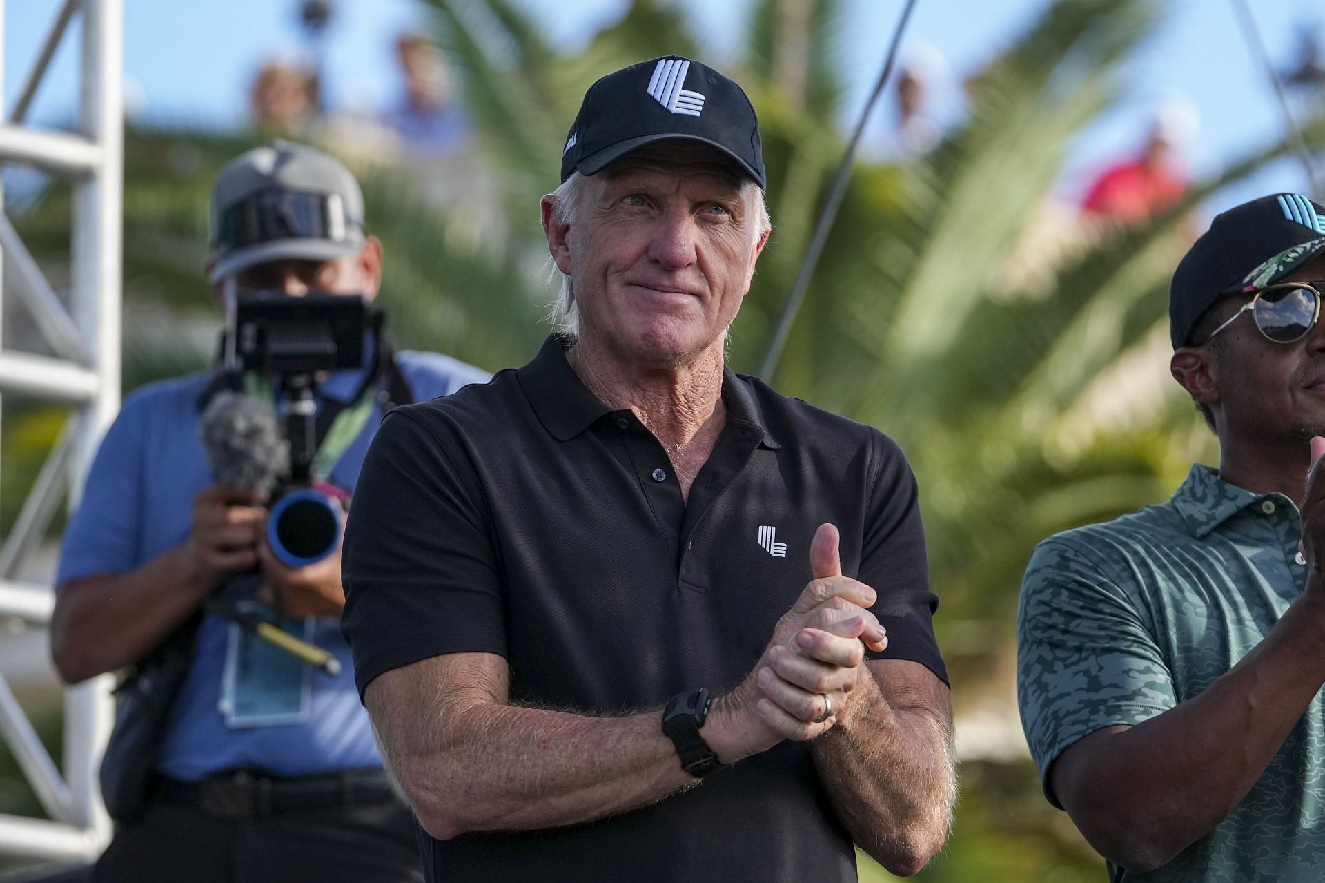 Greg Norman at the LIV Golf Invitational - Miami - Day Three (Image via Eric Espada/Getty Images)