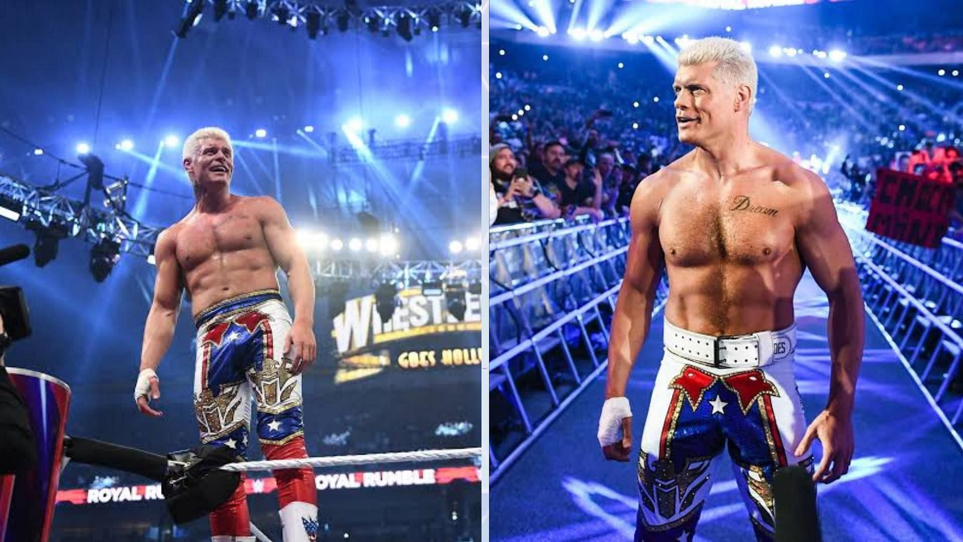 Cody Rhodes Teases A Massive Spoiler Ahead Of The WWE WrestleMania Main ...