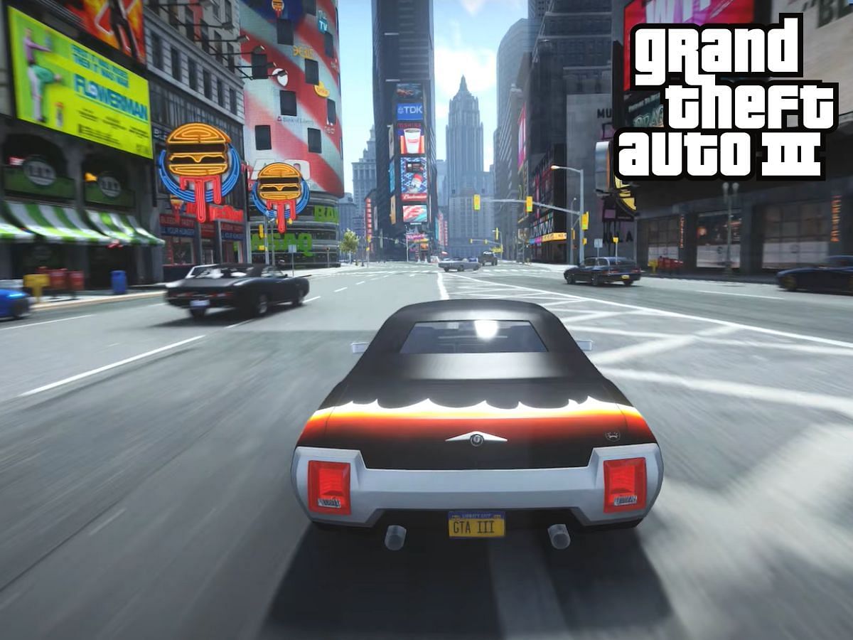 Grand Theft Auto III – The Definitive Edition Comparison Video 