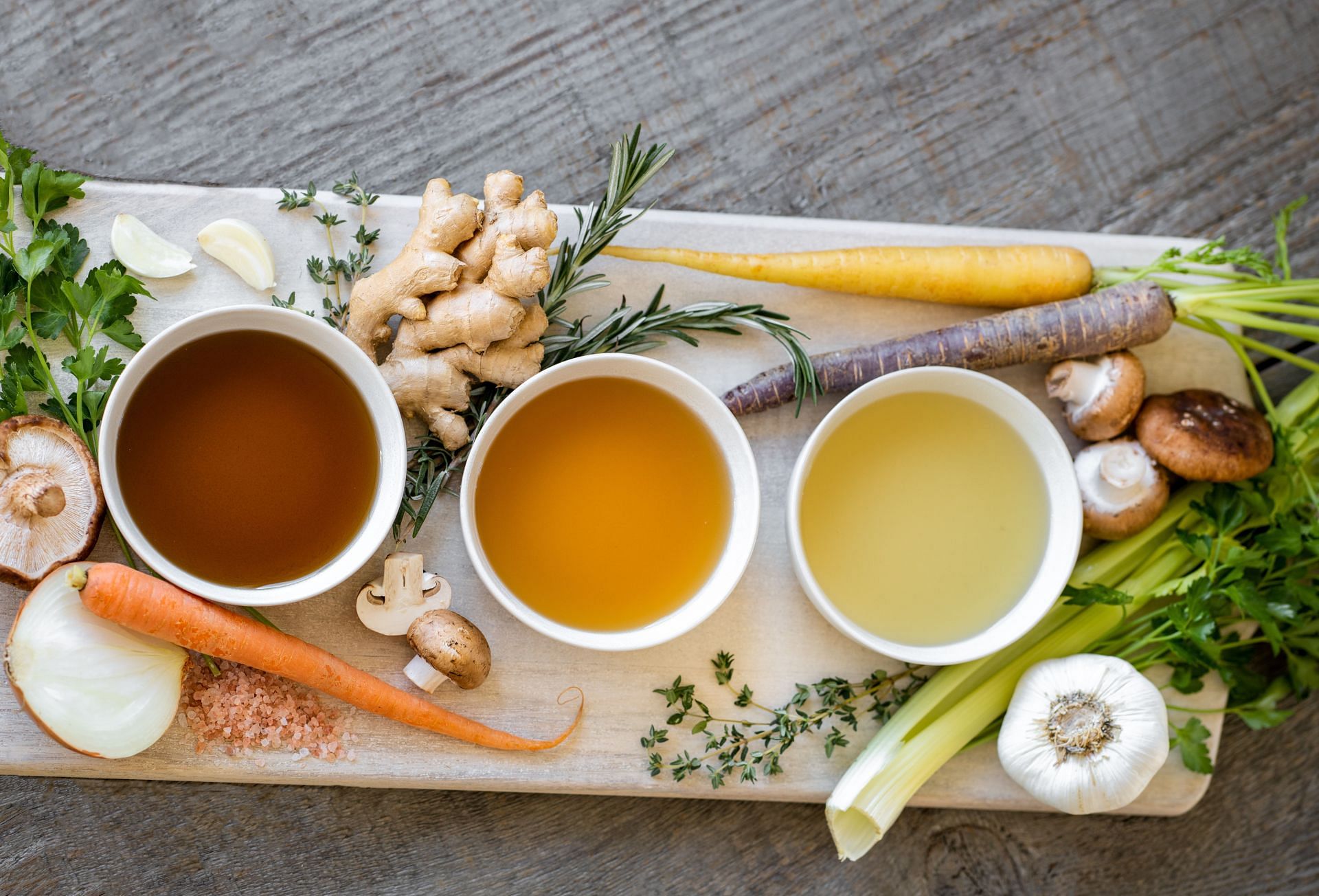 Broth is one of the best foods to eat when sick. (Image via Unsplash/Bluebird Provisions)