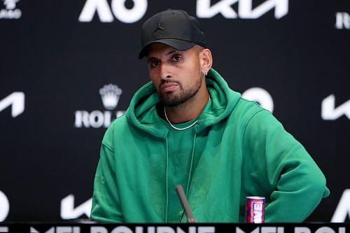 Nick Kyrgios at the 2023 Australian Open