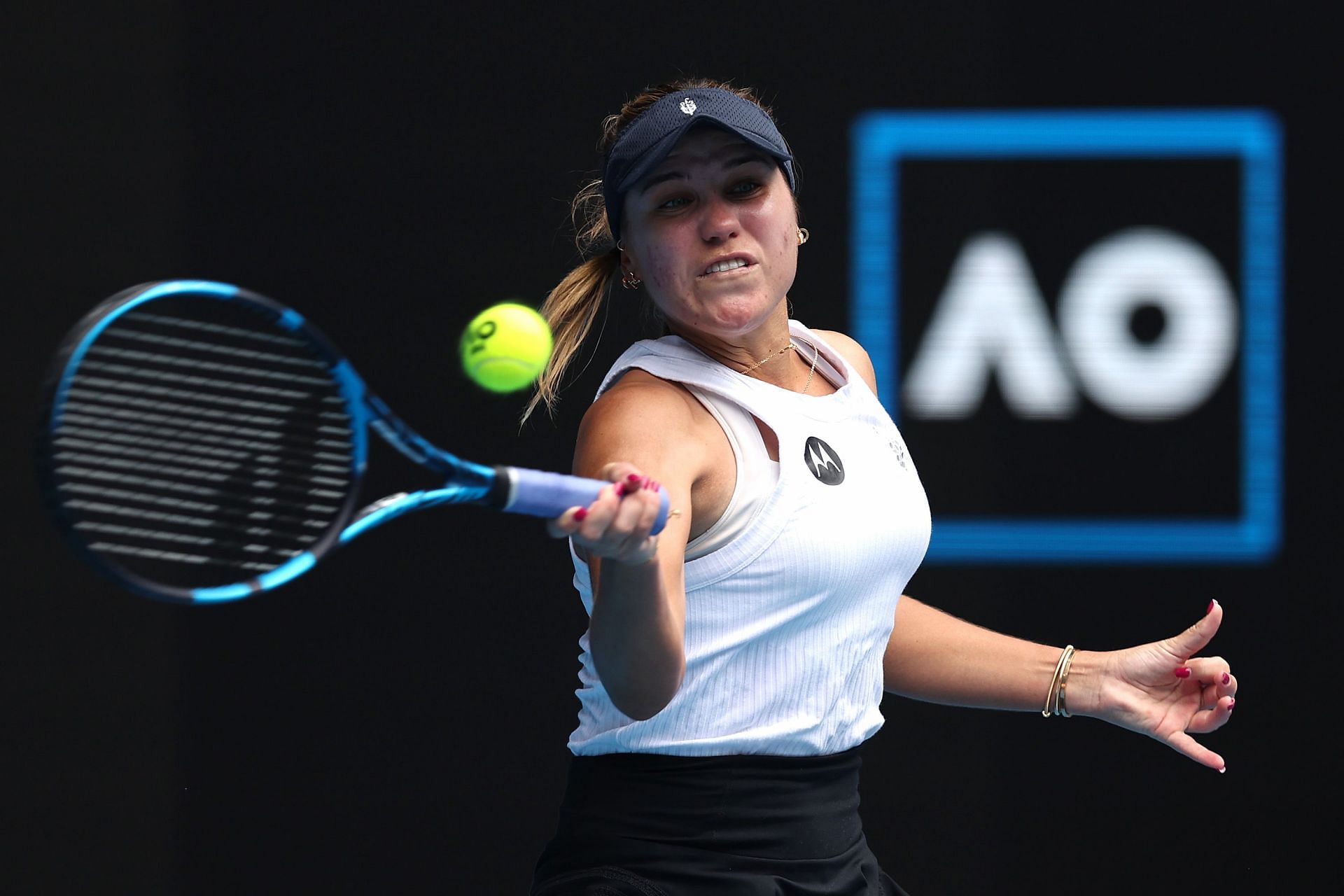 Sofia Kenin during the 2023 Australian Open