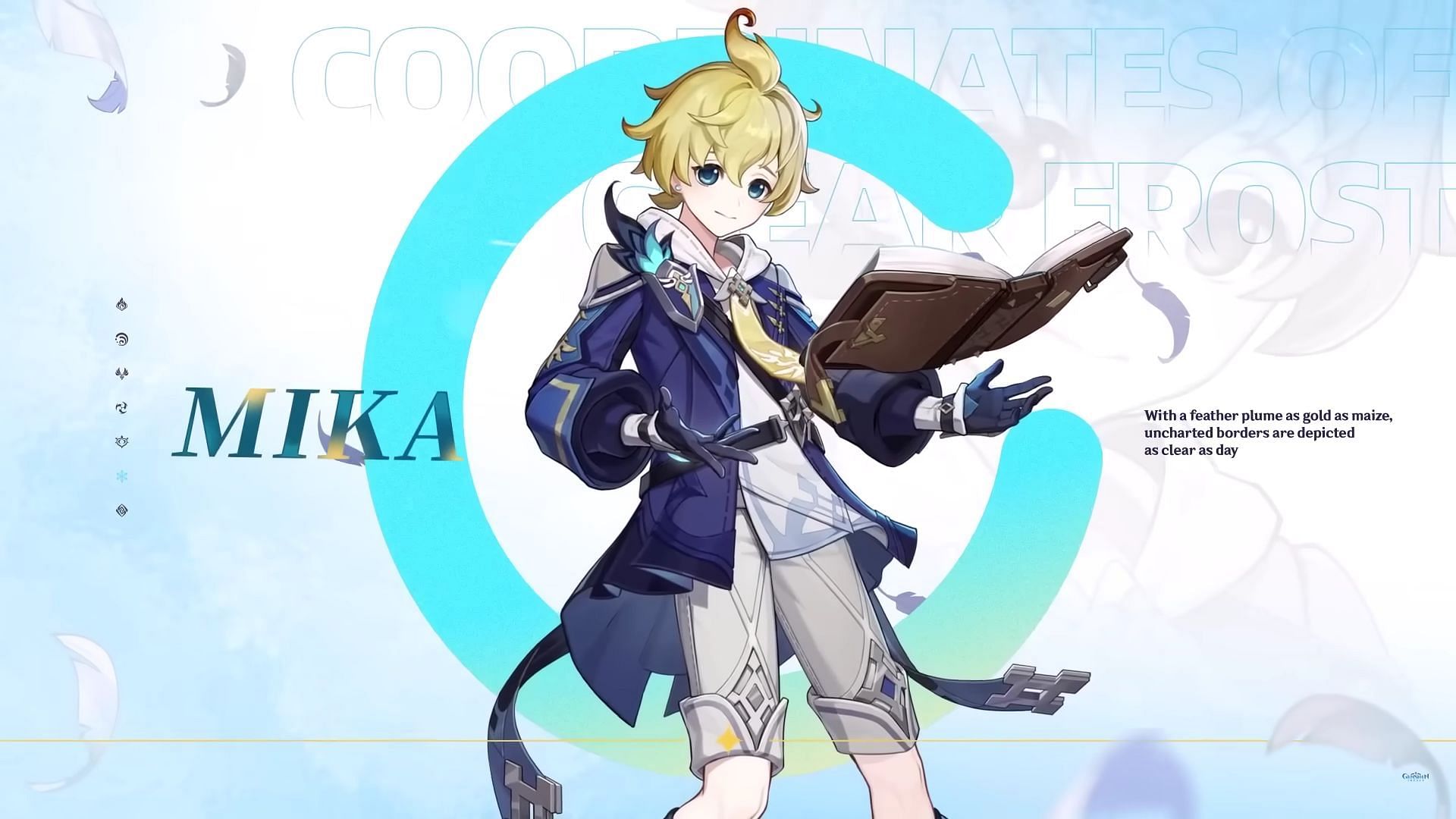 Mika is a 4-star Cryo character (Image via HoYoverse)