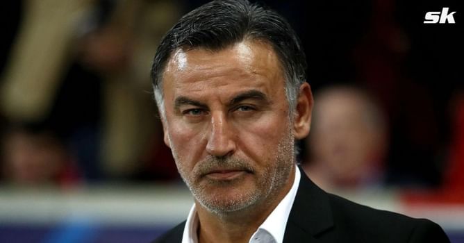 WATCH: PSG coach Christophe Galtier involved in heated argument with Marseille fan which almost ended up in a fight after the game