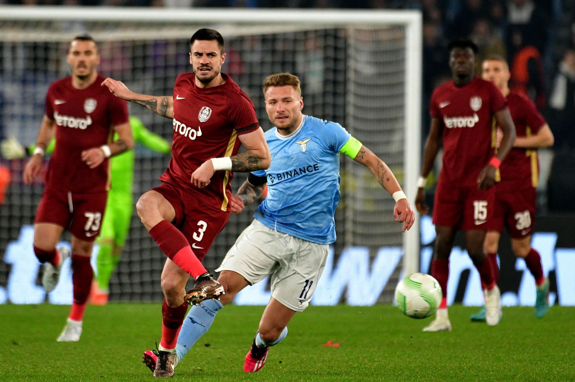 SS Lazio v CFR Cluj: Knockout Round Play-Off Leg One - UEFA Europa Conference League