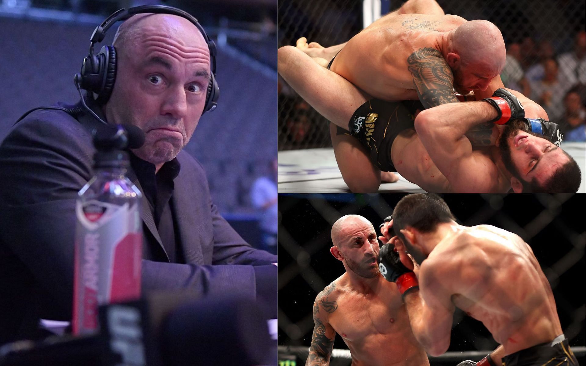 Joe Rogan utterly shocked with UFC scorecard: Islam Makhachev vs. Alexander Volkanovski live reaction 