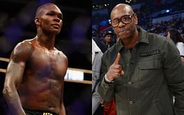 Israel Adesanya describes "starstruck" experience of running into comedian Dave Chappelle