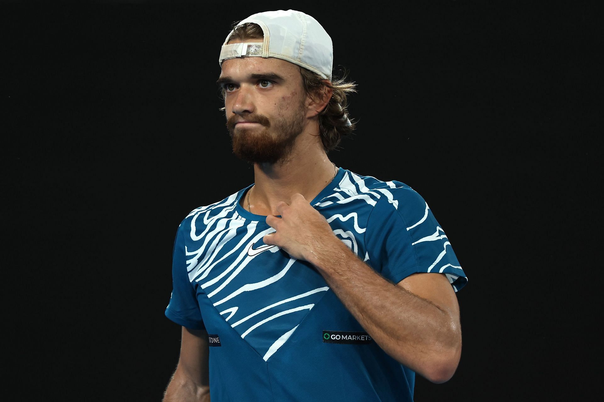 Tomas Machac at the 2023 Australian Open.