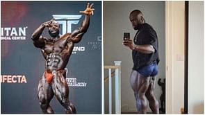 "How is this possible" - Fans react to Samson Dauda's comparison post amid 2023 Arnold Classic