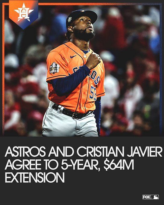 Astros Sign Cristian Javier To Five-Year Extension - MLB Trade Rumors