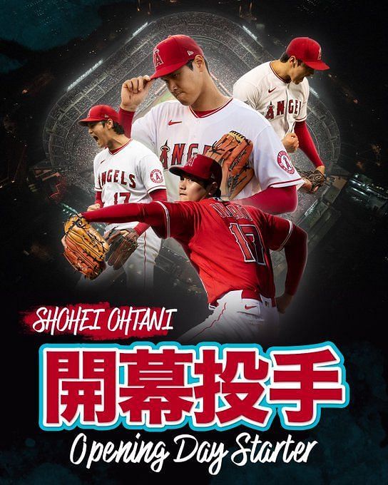 Shohei Ohtani is our 2022 Opening Day starter!