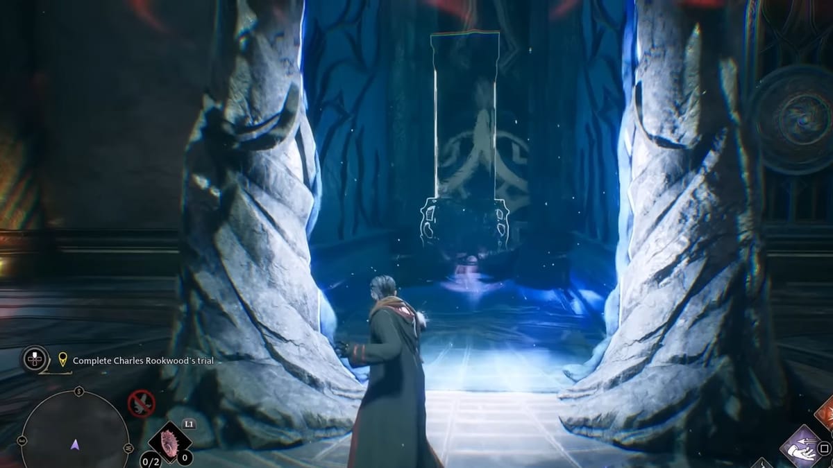 Hogwarts Legacy walkthrough How to complete Charles Rookwood's Trial