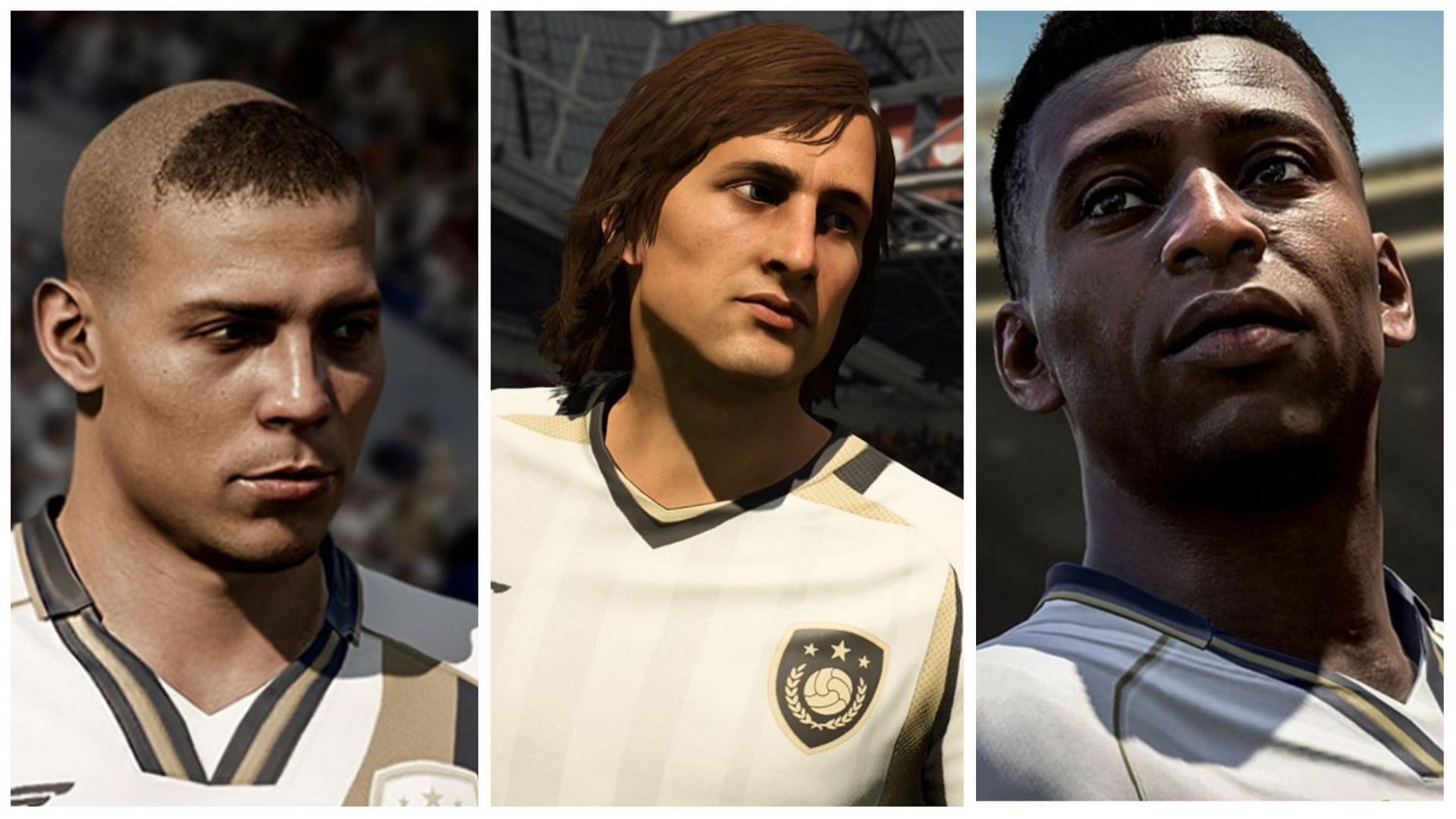 Best World Cup Icons to use in FIFA 23 (Images via EA Sports)