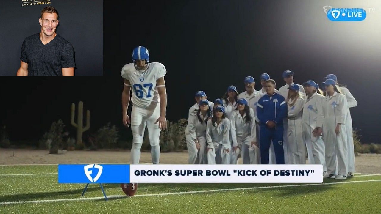 Watch: Rob Gronkowski, Adam Vinatieri train together in Super Bowl ad