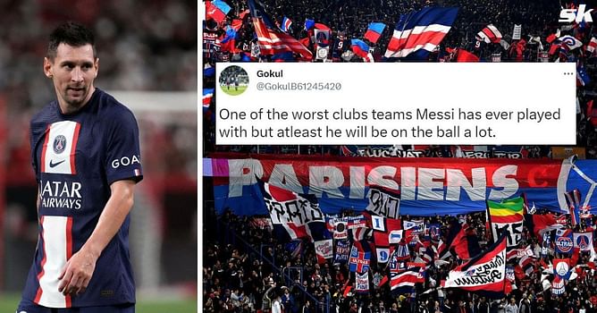 "One of the worst club teams Messi has ever played with" - Fans express disappointment with PSG line-up for Toulouse game
