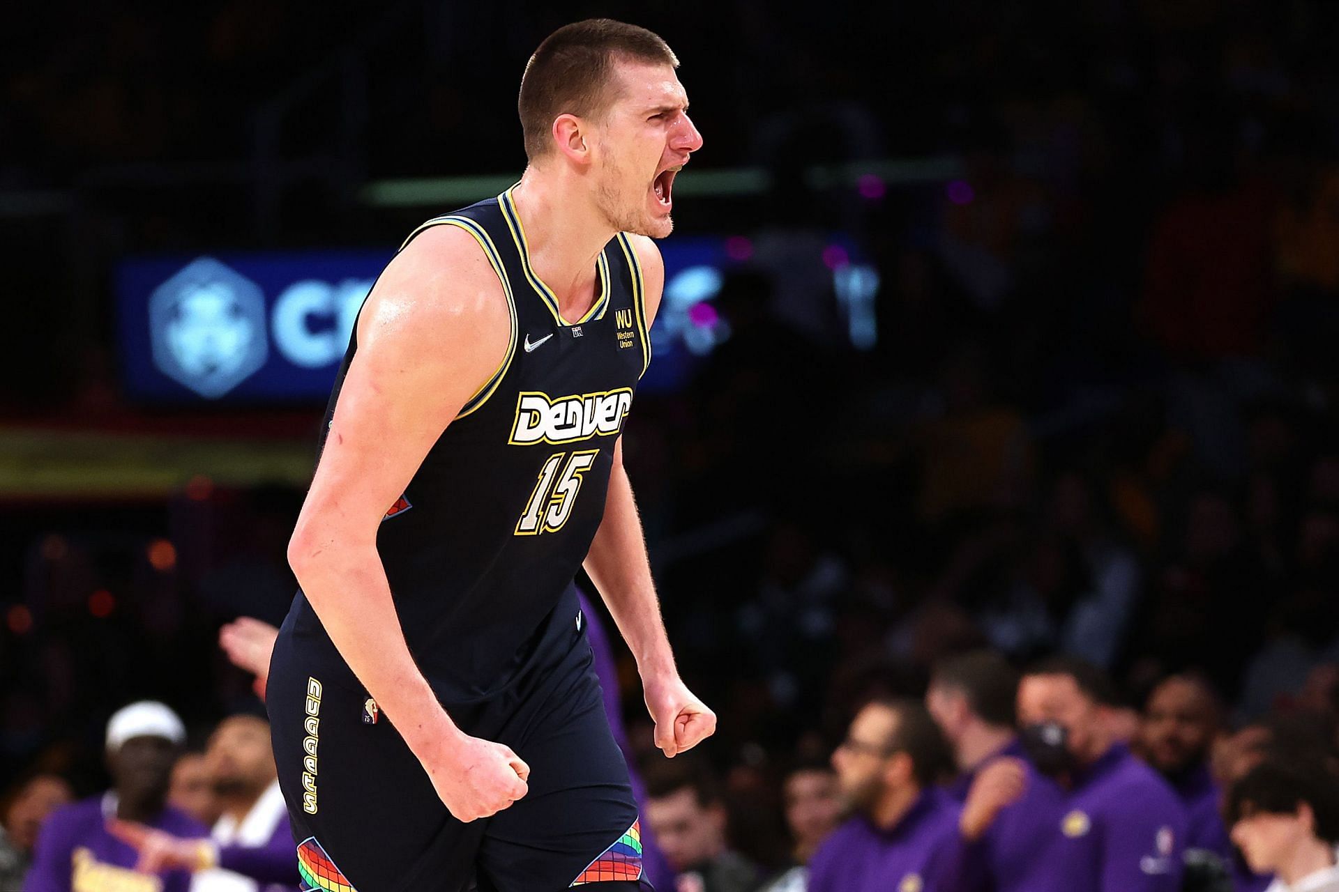 Nikola Jokic of the Denver Nuggets