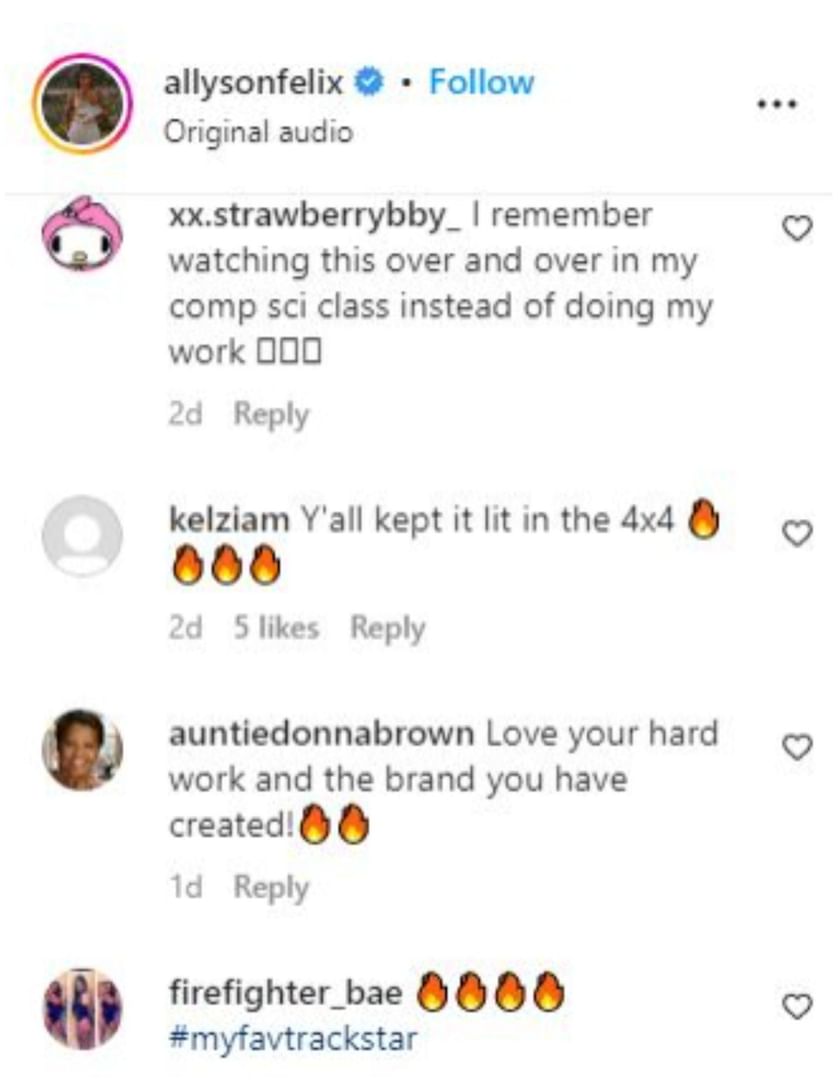 allyson felix track spikes