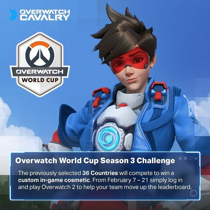 World Cup How to earn custom cosmetics during the Overwatch World Cup