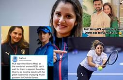 "Can't wait for them to appoint Anushka Sharma as bowling coach" - Top 10 funny memes as RCB appoints Indian tennis star Sania Mirza as a mentor