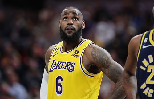 Los Angeles Lakers forward LeBron James