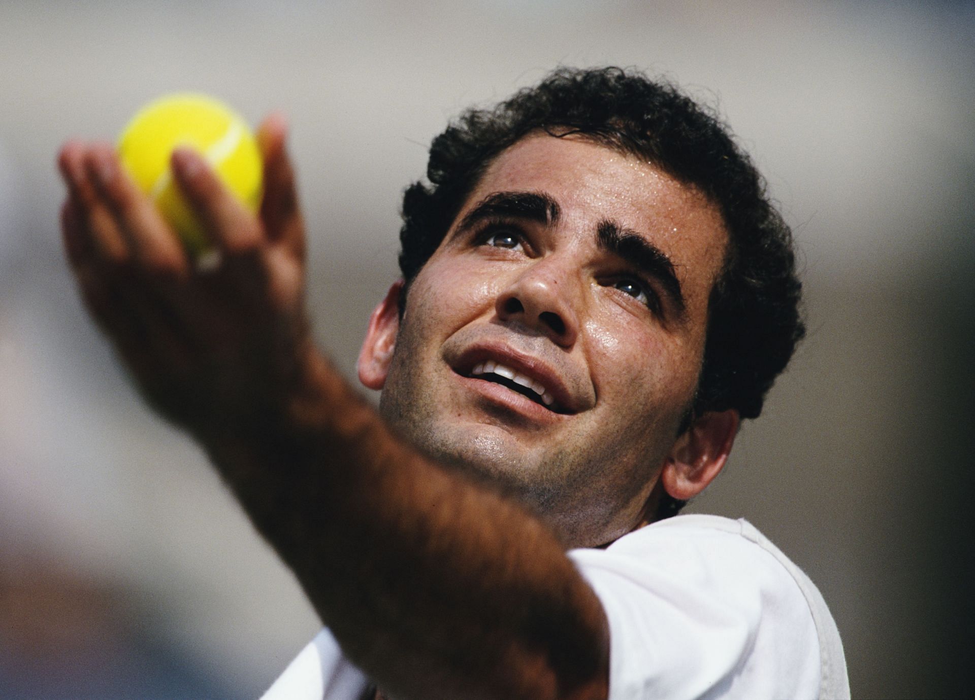 Pete Sampras during the 2000 US Open