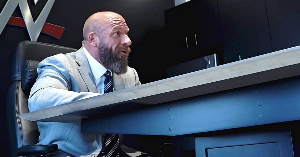 Triple H is the WWE head of creative