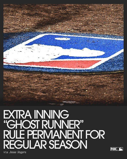 MLBs runner on second base in extra innings rule is history  Bleed Cubbie  Blue