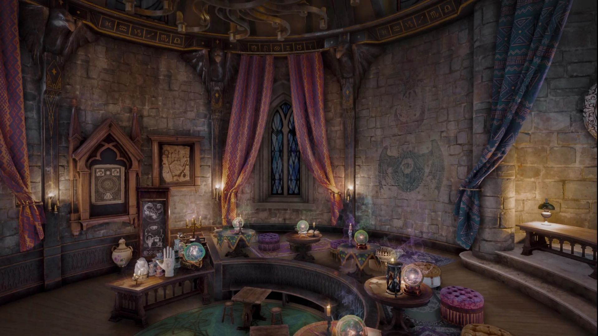 What can you do in the classroom at Hogwarts Legacy?